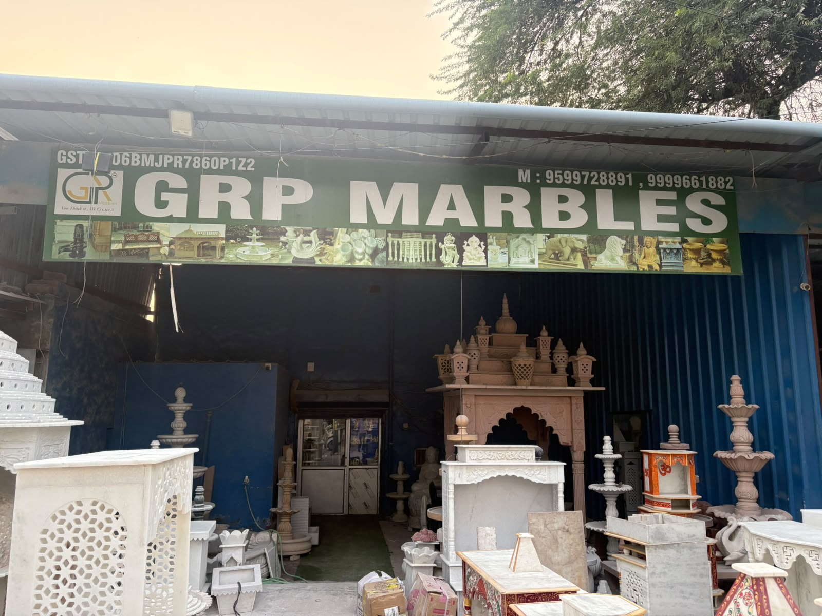 GRP Marbles — Flagship Showroom & Stockyard (Showroom 1)
